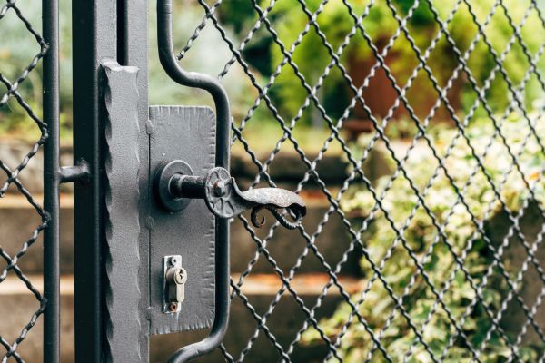 Wrought Iron Door Refinishing