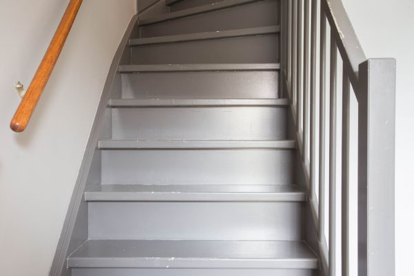 Wooden Stairs Painting