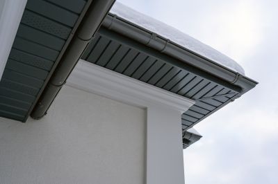 Fascia and soffit painting