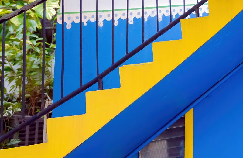 Colorful Artistic Stairs